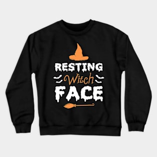 Resting Witch Face Crewneck Sweatshirt